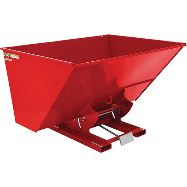 Vestil - Hoppers & Basket Trucks Additional Information: Complies w/OSHA General Industry Rule 29 CFR 1910.178(m)(5)(iii) - allows operator to remain at controls of truck throughout the dumping process - A1 Tooling