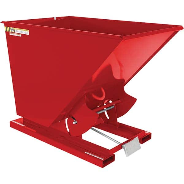 Vestil - Hoppers & Basket Trucks Additional Information: Complies w/OSHA General Industry Rule 29 CFR 1910.178(m)(5)(iii) - allows operator to remain at controls of truck throughout the dumping process - A1 Tooling