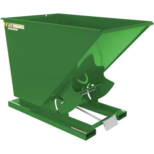 Vestil - Hoppers & Basket Trucks Additional Information: Complies w/OSHA General Industry Rule 29 CFR 1910.178(m)(5)(iii) - allows operator to remain at controls of truck throughout the dumping process - A1 Tooling