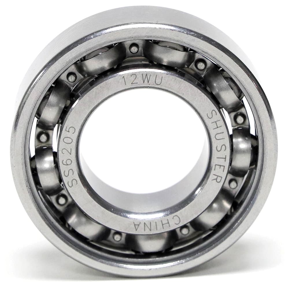 Shuster - SS6006, 30mm Bore Diam, 55mm OD, Open Deep Groove Radial Ball Bearing - Exact Industrial Supply