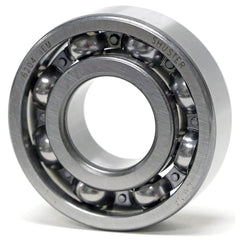 Shuster - 6204 JEM, 20mm Bore Diam, 47mm OD, Open Deep Groove Radial Ball Bearing - Exact Industrial Supply