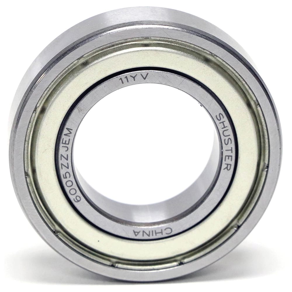 Shuster - 6015 ZZ JEM, 75mm Bore Diam, 115mm OD, Double Shield Deep Groove Radial Ball Bearing - Exact Industrial Supply