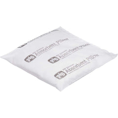 Sorbent Pillows; Application: Oil Only; Capacity per Package (Gal.): 10 gal; Length (Inch): 17.00; Total Package Absorption Capacity: 10 gal; Filler Material: Polypropylene