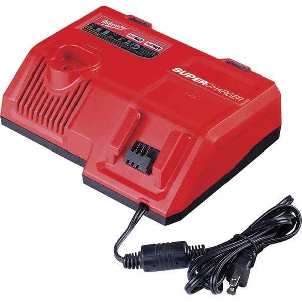 Milwaukee Tool - Power Tool Chargers Voltage: 18; 12 Battery Chemistry: Lithium-Ion - A1 Tooling