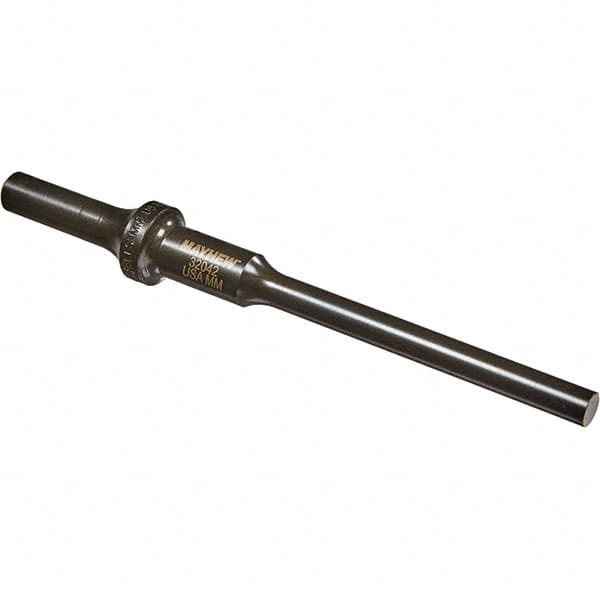 Mayhew - 5/16" Head Width, 6" OAL, Roll Pin Punch - Round Drive, Round Shank, Steel - A1 Tooling