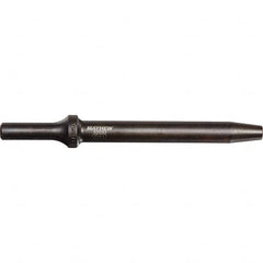 Mayhew - 5/32" Head Width, 6" OAL, Rivet Cutter Chisel - Round Drive, Round Shank, Steel - A1 Tooling