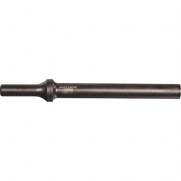 Mayhew - 1/4" Head Width, 6" OAL, Rivet Cutter Chisel - Round Drive, Round Shank, Steel - A1 Tooling