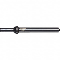 Mayhew - 1/2" Head Width, 6" OAL, Roll Pin Punch - Round Drive, Round Shank, Steel - A1 Tooling