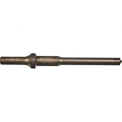 Mayhew - 3/8" Head Width, 6" OAL, Roll Pin Punch - Round Drive, Round Shank, Steel - A1 Tooling