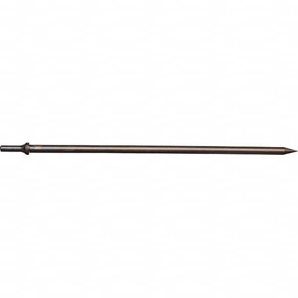 Mayhew - 18" OAL, Tapered Punch Chisel - Round Drive, Round Shank, Steel - A1 Tooling