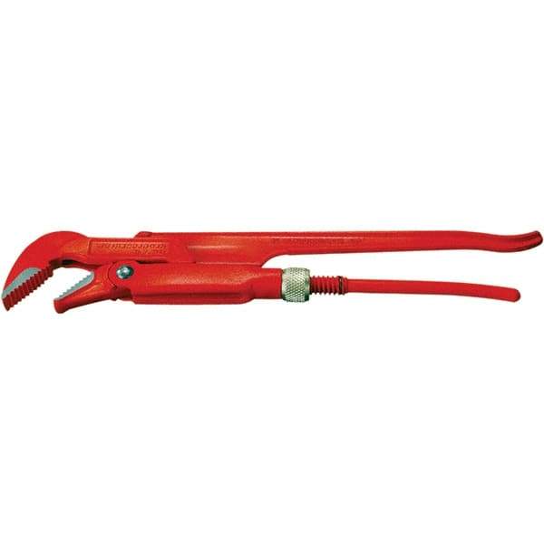 Rothenberger - Pipe Wrenches Type: Corner Pipe Wrench 45 Deg Maximum Pipe Capacity (Inch): 2 - A1 Tooling