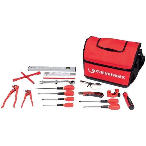 Rothenberger - Combination Hand Tool Sets Tool Type: Plumber's Tool Set Number of Pieces: 13 - A1 Tooling