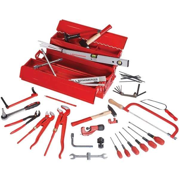 Rothenberger - Combination Hand Tool Sets Tool Type: Plumber's Tool Set Number of Pieces: 50 - A1 Tooling