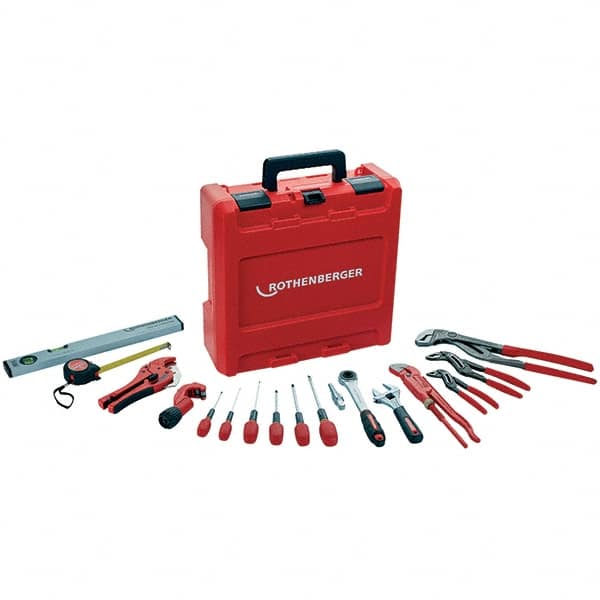 Rothenberger - Combination Hand Tool Sets Tool Type: Plumber's Tool Set Number of Pieces: 18 - A1 Tooling