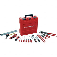 Rothenberger - Combination Hand Tool Sets Tool Type: Plumber's Tool Set Number of Pieces: 18 - A1 Tooling