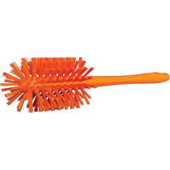 Vikan - 3-1/2" Diam Polyester Bottle Brush - 16-7/8" OAL, 6-1/4" Head Length, Polypropylene Handle - A1 Tooling