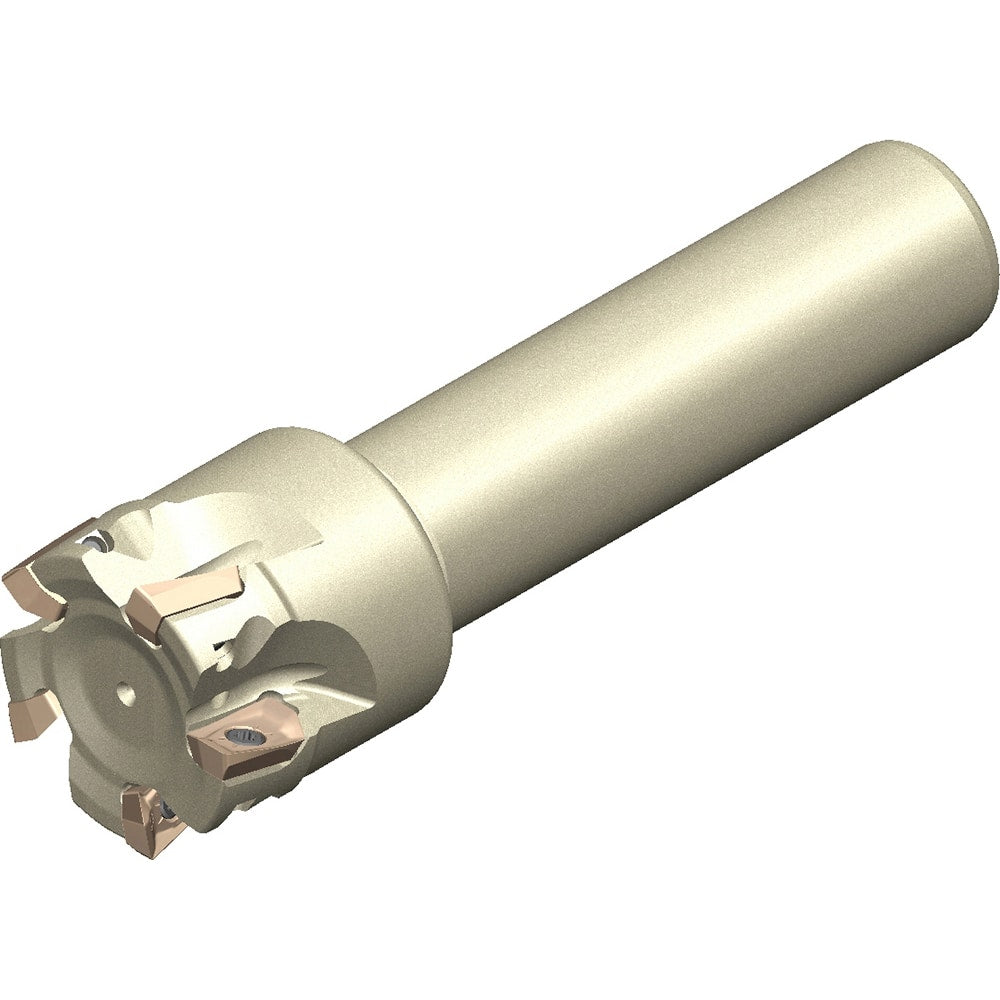 Sumitomo - Indexable Square-Shoulder End Mills; Cutting Diameter (Inch): 1.25 ; Shank Type: Straight ; Shank Diameter (Inch): 1.25 ; Overall Length/Projection (Decimal Inch): 10.0000 ; Lead Angle: 90 ; Series: WEZ - Exact Industrial Supply