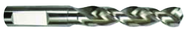 7.8mm Dia. - Cobalt Parabolic Jobber Drill-130° Point-Coolant-Bright - A1 Tooling