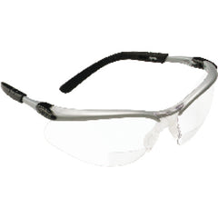 ‎3M BX Reader Protective Eyewear 11374-00000-20 Clear Lens Silver Frame +1.5 Diopter - A1 Tooling