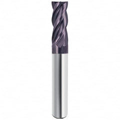 Guhring - 3/4", 1-1/2" LOC, 3/4" Shank Diam, 4" OAL, 4 Flute Solid Carbide Square End Mill - A1 Tooling