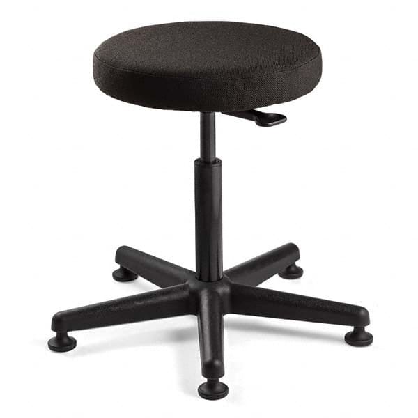 Bevco - Swivel & Adjustable Stools Type: Adjustable Backless Stool Base Type: Nylon - A1 Tooling