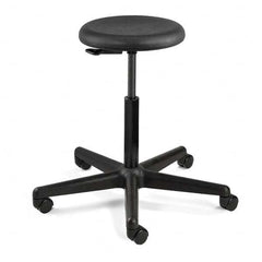 Bevco - Swivel & Adjustable Stools Type: Adjustable Backless Stool Base Type: Nylon - A1 Tooling