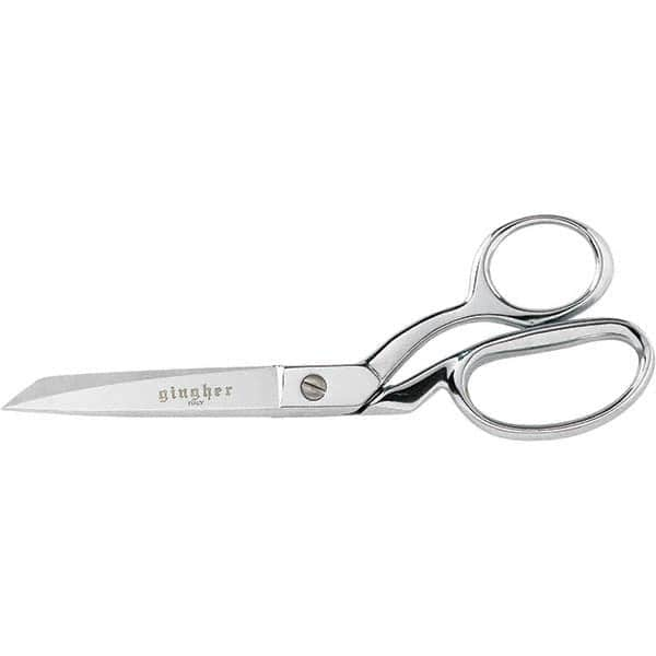 Gingher - Scissors & Shears Blade Material: Forged Steel; Double-Plated Chrome-Over-Nickel Finish Applications: Sewing; Fabric - A1 Tooling