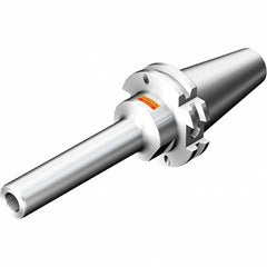 Hydraulic Tool Chuck: BT40, Taper Shank, 10 mm Hole 145 mm Projection, 20 mm Nose Dia, 18,000 RPM, Through Coolant