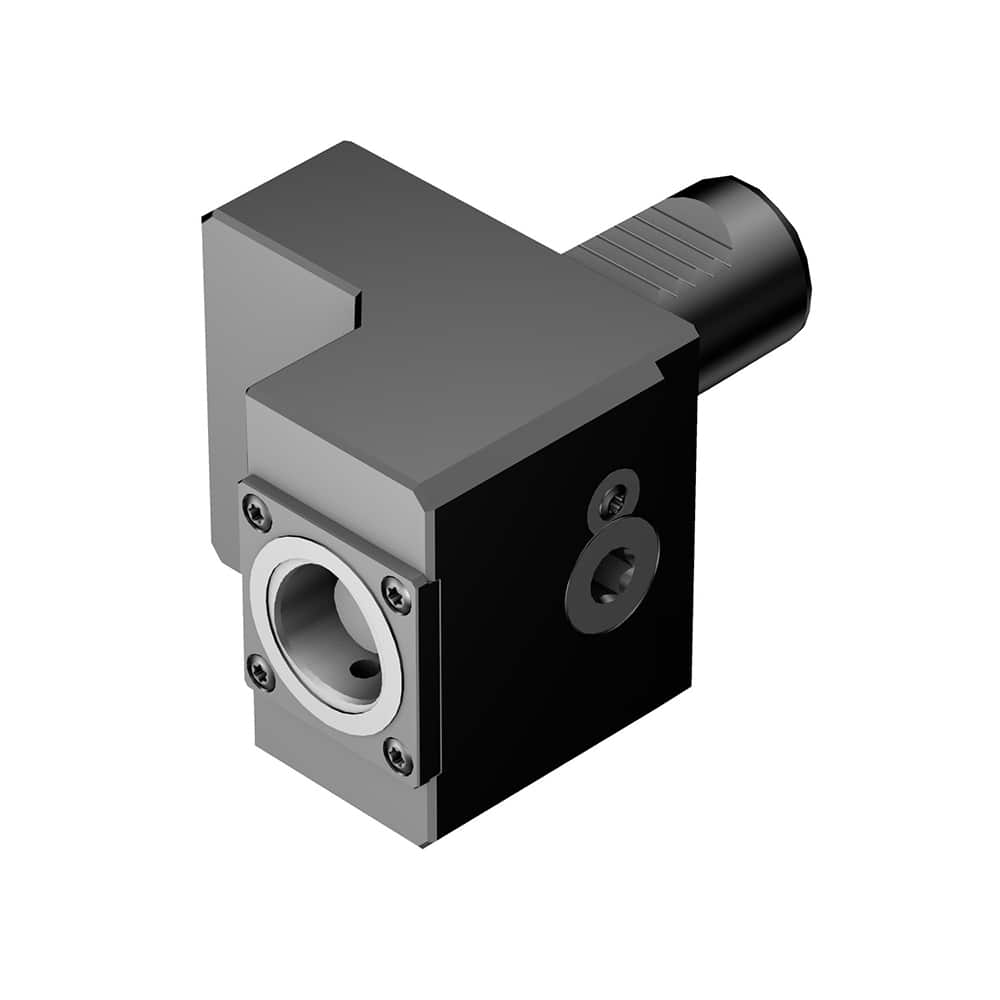 Modular Lathe Adapter/Mount: Left Hand Cut, C4 Modular Connection Through Coolant, Series Cx-TR/LE-VDxxB