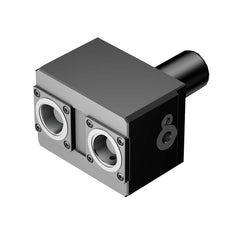 Modular Lathe Adapter/Mount: Right Hand Cut, C5 Modular Connection Through Coolant, Series Cx-TR/LE-VDxxB-DT