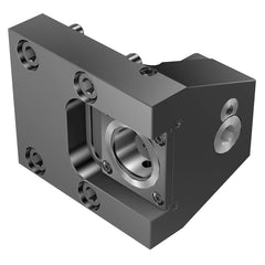 Modular Lathe Adapter/Mount: Right Hand Cut, C5 Modular Connection Through Coolant, Series Cx-TR/LE-OK-X (1)