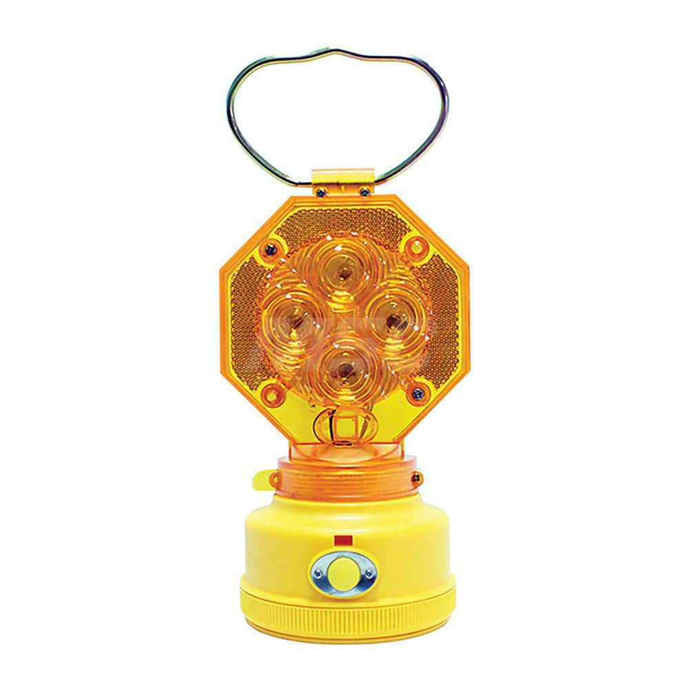 Strobe & Flashing Lights; Light Type: Single Flash Strobe; Flashing, Steady; Lens Color: Amber; Lamp Type: LED; Mounting Type: Magnetic; NEMA Rating: 6; Voltage: All IQv Batteries; Recommended Environment: Industrial; Flashes Per Minute: 60