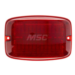 Emergency Light Assemblies; Type: Led Warning Light; Flash Rate: Variable; Flash Rate (FPM): 13; Mount: Surface; Color: Red; Power Source: 12 Volt DC