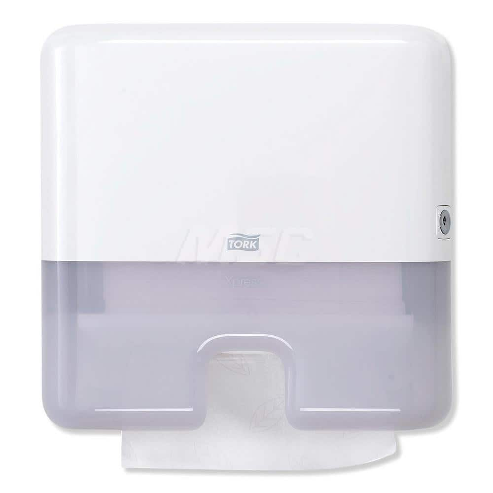 Paper Towel Dispensers; Type: Towel; Towel Compatibility: Multifold; Activation Method: Manual; Material: Plastic; Mount Type: Wall; Color: White; Height (Inch): 11.6 in