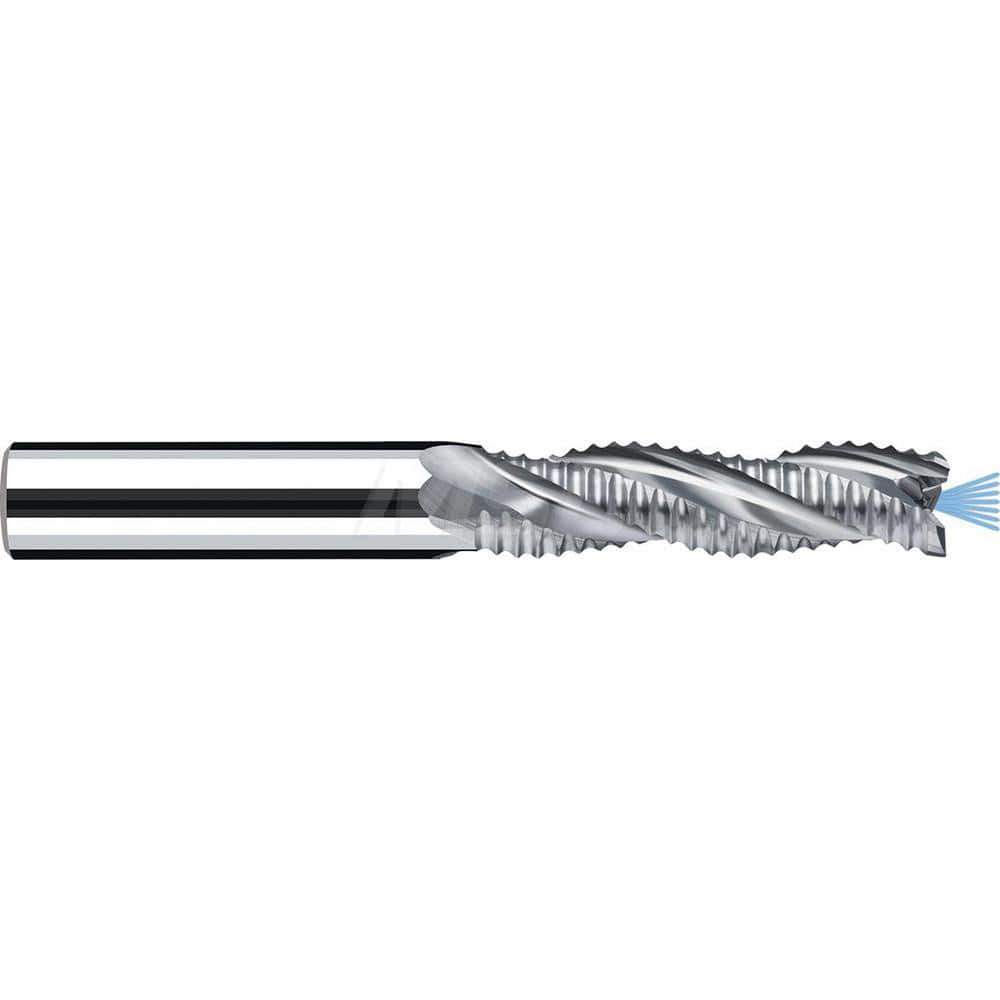 Roughing End Mills; Mill Diameter (mm): 20.00; Mill Diameter (Decimal Inch): 0.7874; Number of Flutes: 3; Pitch: Normal; Length of Cut (mm): 56.0000; Length of Cut (Decimal Inch): 2.2047; Shank Diameter (Inch): 0.7874; Shank Diameter (mm): 0.7874; 20.0000