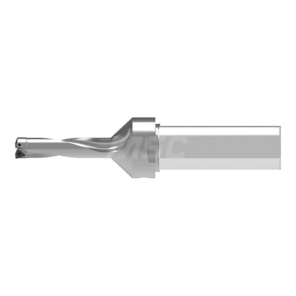 Indexable Insert Drills; Drill Style: KUBT; Drill Diameter (Decimal Inch): 0.8280; Drill Diameter (Inch): 53/64; Maximum Drill Depth (Decimal Inch): 3.3120; Shank Type: Weldon; Shank Diameter (Inch): 1-1/4; Drill Diameter Range (Decimal Inch): 0.7500 to 1