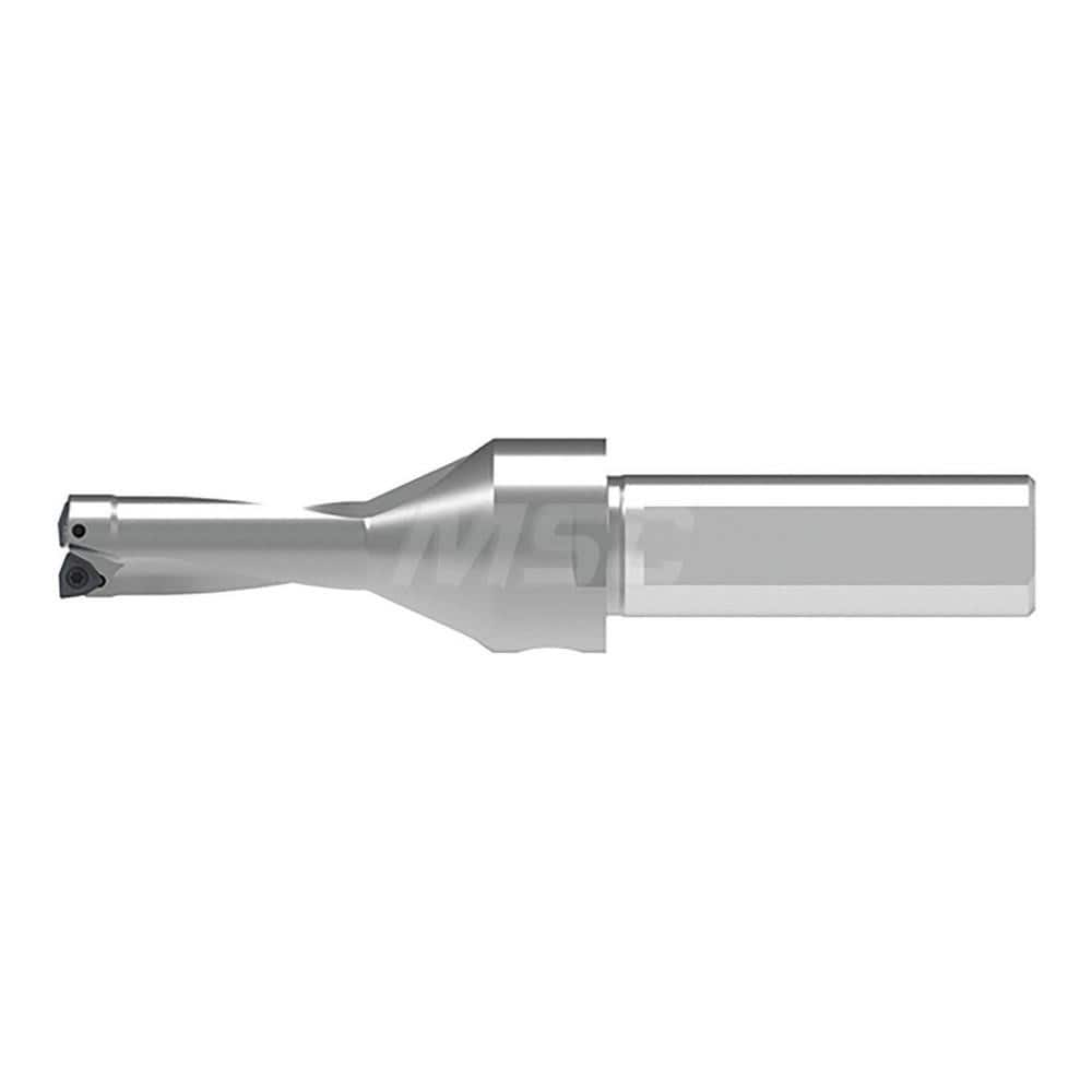 Indexable Insert Drills; Drill Style: KUBT; Drill Diameter (Decimal Inch): 0.7030; Drill Diameter (Inch): 45/64; Maximum Drill Depth (Decimal Inch): 1.7580; Shank Type: Weldon; Shank Diameter (Inch): 3/4; Drill Diameter Range (Decimal Inch): 0.0000 to 0.7