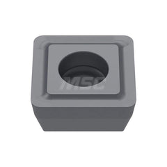 Indexable Drill Insert: 01 BK6115, Carbide TiCN, TiN & Al2O3 Finish, 1/4″ Inscribed Circle, Square