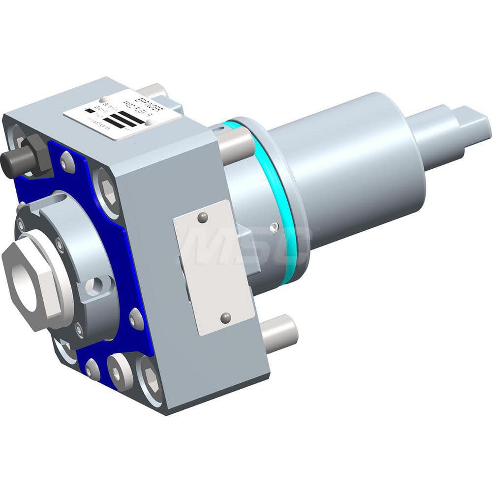 Miniature Turret Tool Holder: ER25 Collet 1.9291″ Projection, Through Coolant