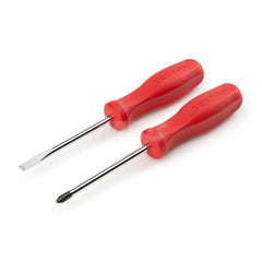 Screwdriver Set: 2 Pc, Phillips & Slotted