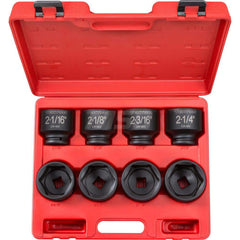 Socket Set: 3/4″ Drive 2-1/16 to 2-1/2″ Socket, 6 Point