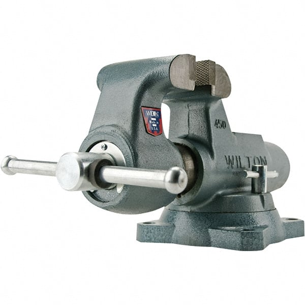 Wilton - Bench Vises Jaw Width (Inch): 4 Jaw Opening Capacity (Inch): 6-1/2 - A1 Tooling