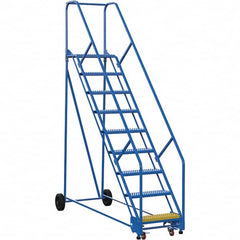 Vestil - 120" High 350 Lb Capacity 9 Step Ladder - A1 Tooling