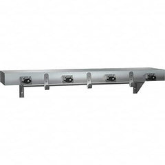 ASI-American Specialties, Inc. - Mop & Broom Wall Hooks Type: Utility Shelf w/Holders Number Of Holders: 7.000 - A1 Tooling