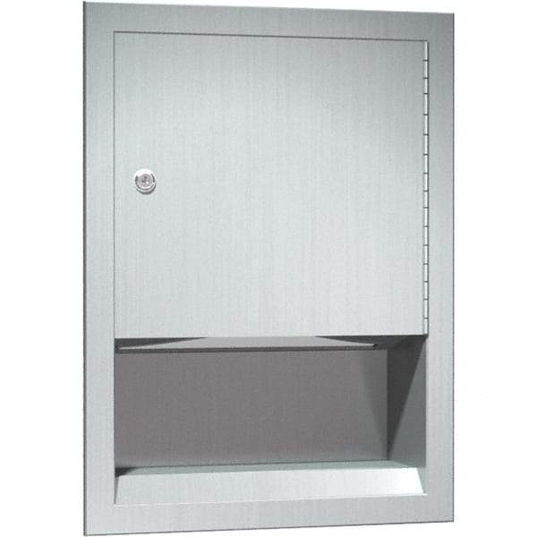 ASI-American Specialties, Inc. - Manual, Stainless Steel Paper Towel Dispenser - 350 C-Fold or 475 Multi-Fold, Silver - A1 Tooling