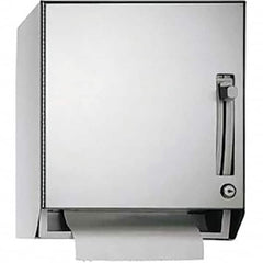 ASI-American Specialties, Inc. - Manual, Stainless Steel Paper Towel Dispenser - 1 Roll with Stub or 1 Roll 8" or 1 Roll 9", Silver - A1 Tooling