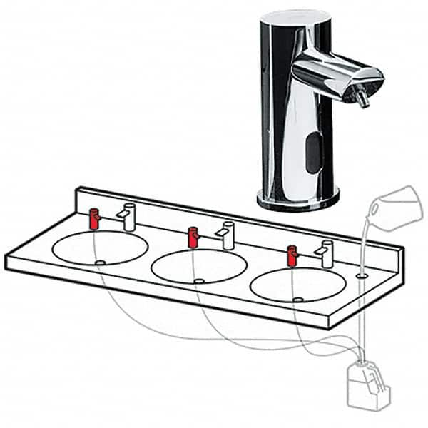 ASI-American Specialties, Inc. - Soap, Lotion & Hand Sanitizer Dispensers Type: Remote Control Mounting Style: Hand Pump - A1 Tooling