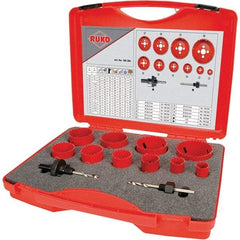 Rothenberger - Hole Saw Kits Minimum Saw Diameter (Inch): 7/8 Maximum Saw Diameter (Inch): 2-1/2 - A1 Tooling