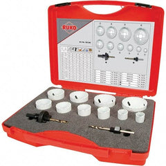 Rothenberger - Hole Saw Kits Minimum Saw Diameter (Inch): 7/8 Maximum Saw Diameter (Inch): 2-1/2 - A1 Tooling