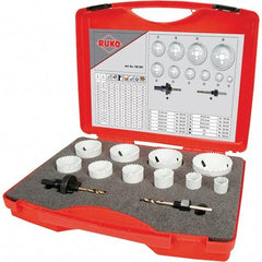 Rothenberger - Hole Saw Kits Minimum Saw Diameter (Inch): 3/4 Maximum Saw Diameter (Inch): 2-1/2 - A1 Tooling